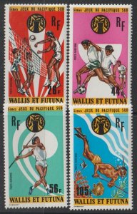 Wallis and Futuna Islands SC C61-64 Mint, Never Hinged