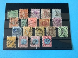 Australia Victoria Vintage Used Stamps R46307 