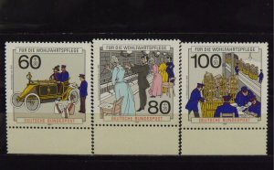 10927   Germany   MNH # B694, B695, B696                    CV$ 4.30