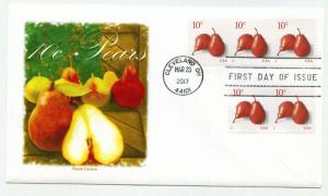 5178 10c Pears, Panda Cachets, FDC