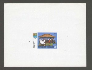 Togolaise Imperf. proof. MNH