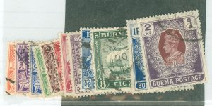 Burma (Myanmar) #18A-27/29-31 Used Single