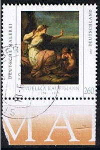 Germany 2010,Sc.#2564 used, Ariadne Abandoned by Theseus (Angelika Kauffmann)