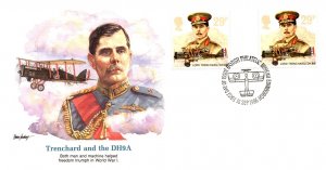 Great Britain, Worldwide First Day Cover, Military Related