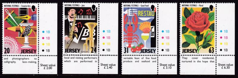 Jersey 1998 Europa National Festivals (4)  VF/NH(**)