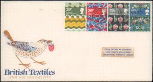 Great Britain, Worldwide First Day Cover, Birds, Flowers