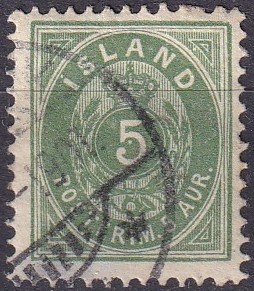 Iceland #24 F-VF Used CV $3.00 (SU8266)