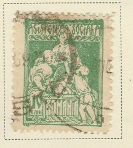 A5P47F79 Romania Postal Tax Stamp 1921-24 Unwmk 10b Used-