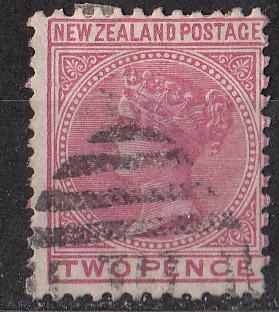 New Zealand 52 SG 153 Used Fine 1874 SCV $9.00