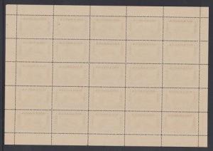 Nicaragua #695 Roosevelt Philatelist Complete VF MNH Sheet