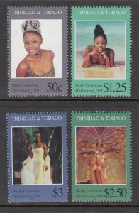 Trinidad and Tobago 593-596 MNH VF