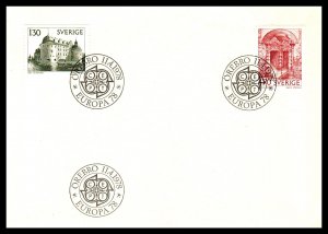 Sweden 1235-1236 U/A FDC