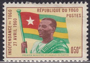 Togo 377 Full Independence 1960