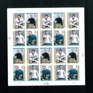 United States 37¢ Early Football Heroes Postage Stamp #3808 MNH Full Sheet
