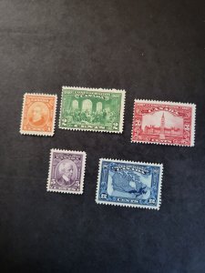 Stamps Canada Scott #141-5 never hinged