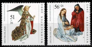 Germany 2002,Sc.#B908 MNH Christmas set