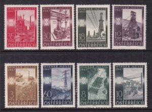 Austria B199-B206 MNH VF