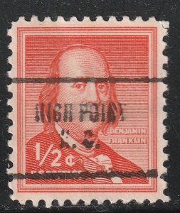 Precancel - High Point, NC - PSS 704