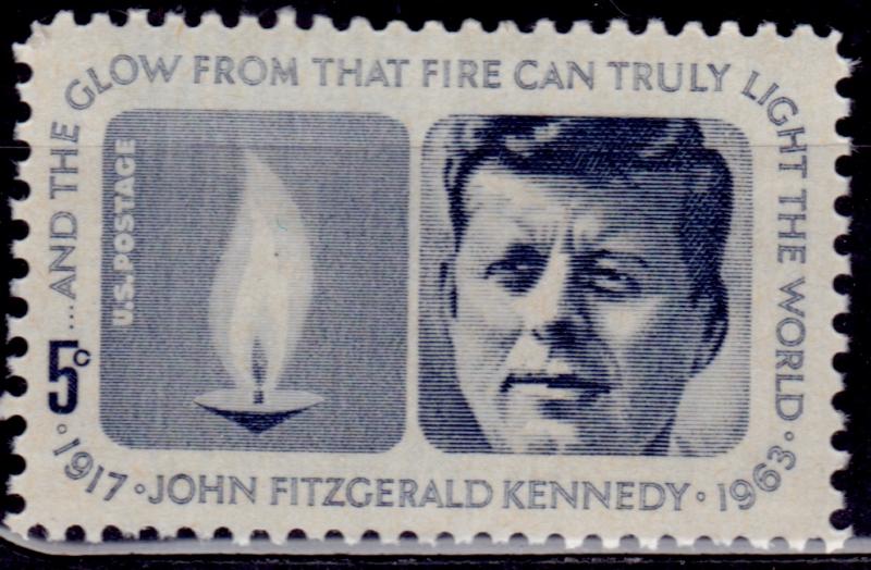 United States, 1964, Kennedy Memorial, 5c, sc#1246, MNH