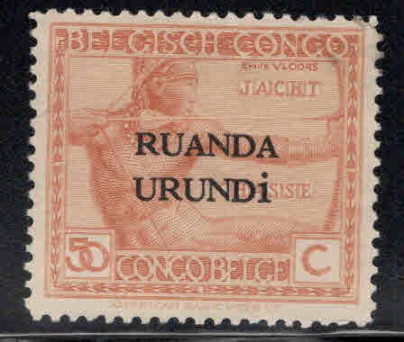 Ruanda-Urundi Scott 17 MH*