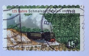 Germany 2012 Scott 2655 used - 45c, Narrow Gauge Railways in Harz, train