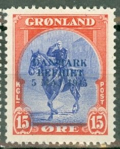 KJ: Greenland 23a MNH CV $400