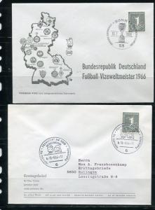 Germany 1964 and up 4 Covers with Special cancel Some FDC 6338