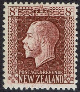 NEW ZEALAND 1915 KGV 8D