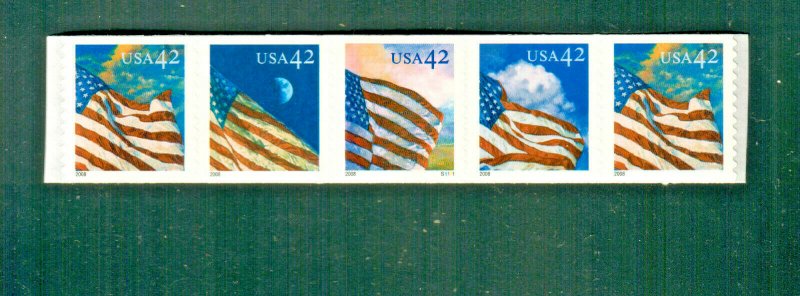 PNC5  4236-39 ( 24/7 FLAGS ) SSP Die Cut 11 Plate #S11111 MNH