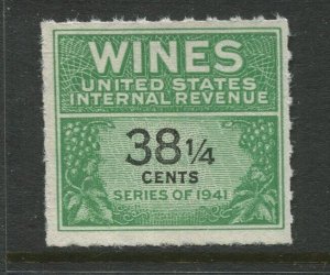 RE189  Wines Revenue Unused Stamp BX5096