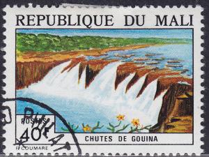 Mali 227 CTO 1974 Gouina Waterfalls
