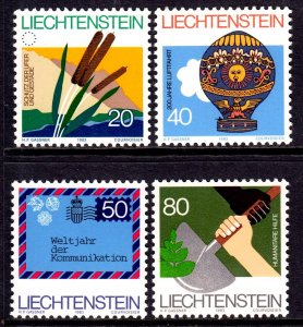 Liechtenstein 1983 Anniversaries Complete Mint MNH Set SC 762-765