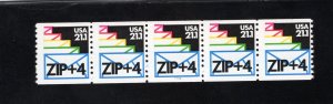 2150a Envelope w/ZIP+4, MNH PNC/5, #111111