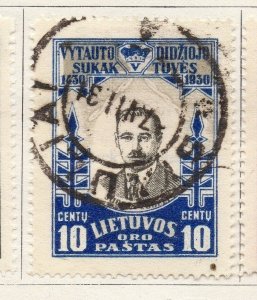 Lithuania 1930 Early Issue Fine Used 10c. 118577