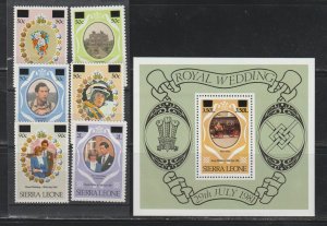 Sierra Leone SC 540-6 MNH