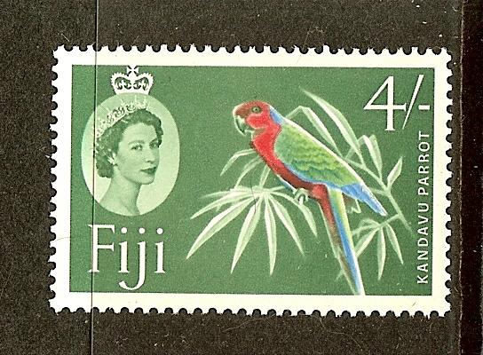 Fiji, Scott #186a, 4sh QE II, VF Centering, MLH