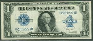 $1.00 Silver Certificate, 1923, Fr. #237, VF
