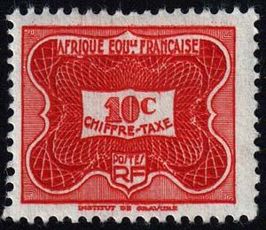 French Equatorial Africa - Scott J12 - Mint-Never-Hinged