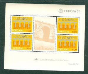 Portugal. 1984. Souvenir Sheet. Europa 84. ( 1959-84) Mnh. Sc# 1601a.