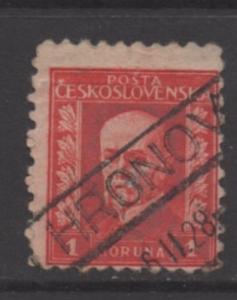 Czechoslovakia Scott#  130  used  singles