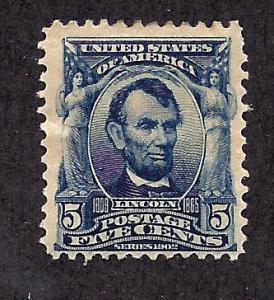 304 Mint,OG,HR... SCV $60.00