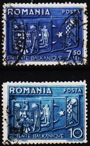 Romania. 1938 Complete Set(2v). Fine Used