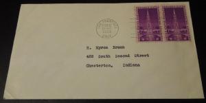 852 FDC 3c Golden Gate Intl. Exposition Feb. 18, 1939