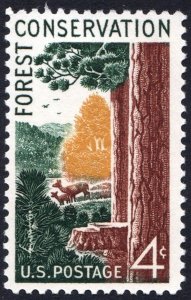 SC#1122 4¢ Forest Conservation Issue (1958) MNH