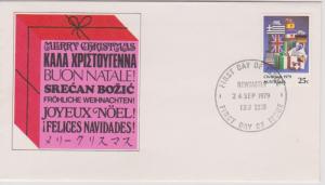 Australia 1979 Christmas First Day Covers Set of 2