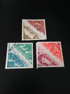 Chad sc J24a, J26a, J28a mnh+u