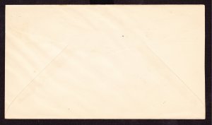 Cover, Scott 729, NRA (National Recovery Act) Emblem Corner Card, Fargo, ND stn