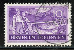Liechtenstein # 132, Used. CV $ 2.10