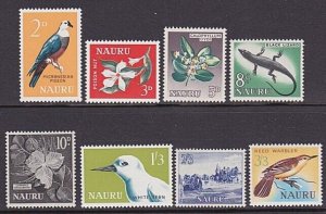 NAURU 1963 definitive set MNH..............................................29046