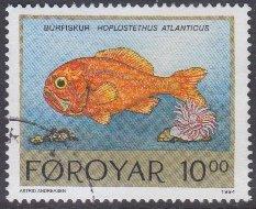 Faroe Islands sc#263 1994 10k Fish used